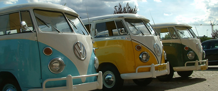 Il primo salone vw bus d'epoca in Italia